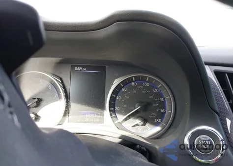 2019 Infiniti Q60 3.0T Red Sport 400 from USA, damaged, VIN JN1FV7EK1KM360374